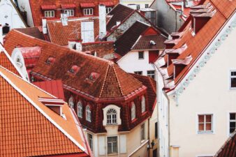 Roofs of Tallinn old town